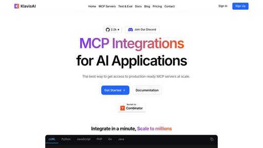 Klavis AI preview