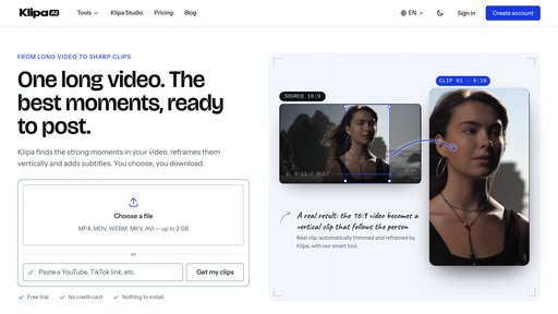 Klipa AI preview