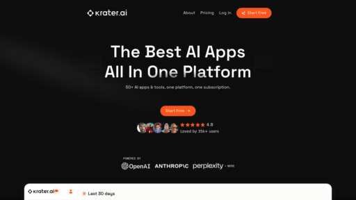 Krater.AI preview