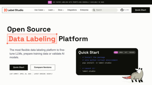 Label Studio preview