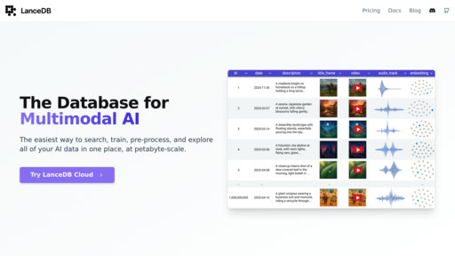 LanceDB preview