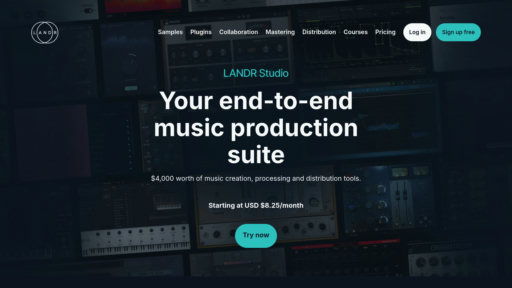 LANDR preview