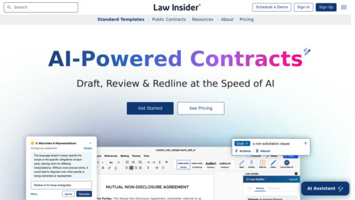 Law Insider preview