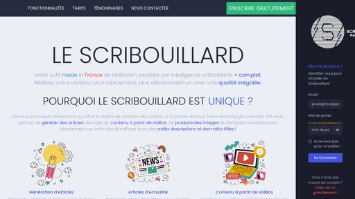 Le Scribouillard preview