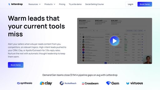 Letterdrop preview