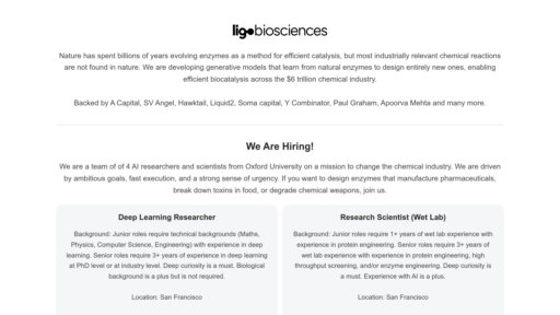 Ligo Biosciences preview