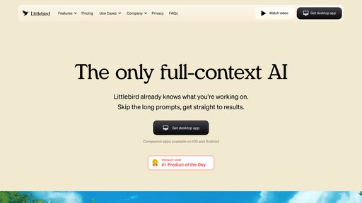 Littlebird preview