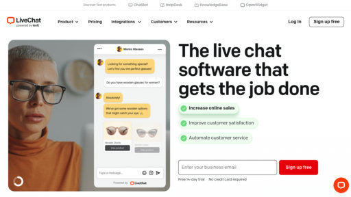 LiveChat preview