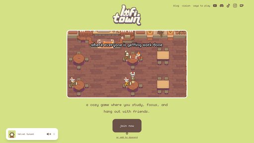 lofi.town preview