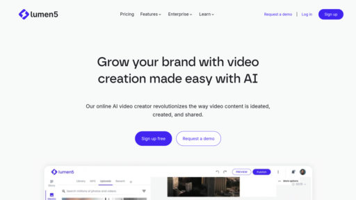 Lumen5 preview