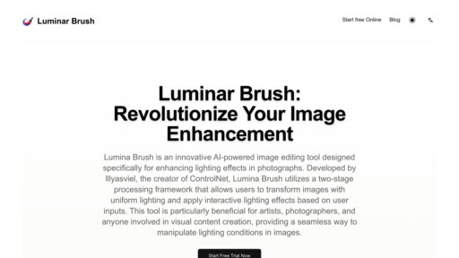 Luminar Brush preview