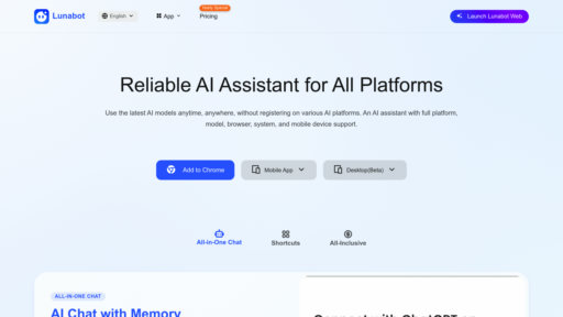 Lunabot.AI preview