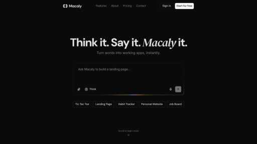 Macaly preview