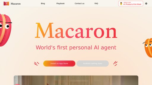 Macaron AI preview