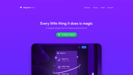 Magician.design preview