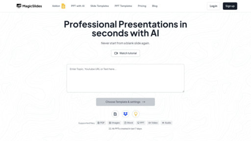 MagicSlides preview