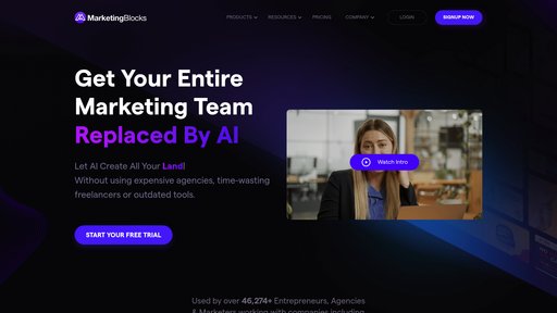 MarketingBlocks preview