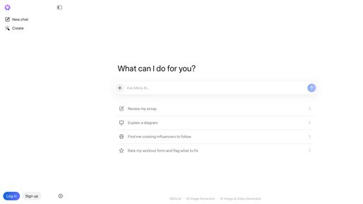 Meta AI preview