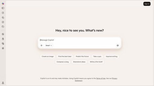 Microsoft Copilot preview