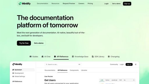 Mintlify preview
