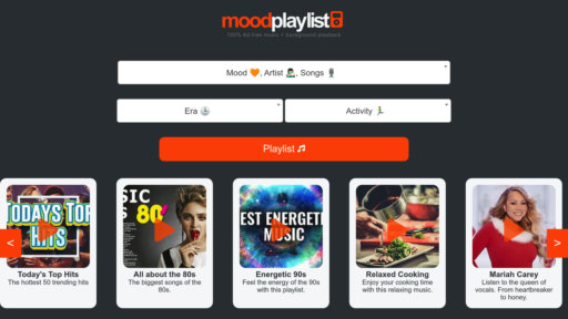 MoodPlaylist preview