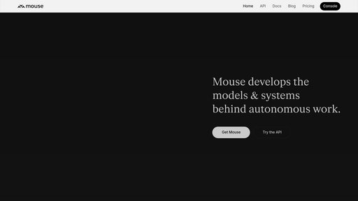 Mouse preview