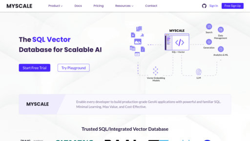 MyScale preview