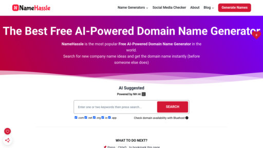 NameHassle preview