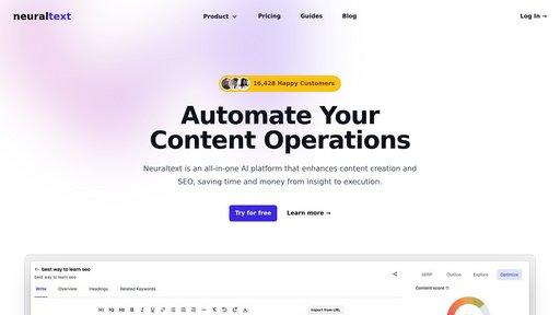 NeuralText preview