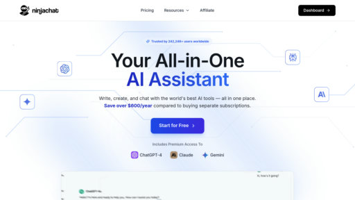 NinjaChat AI preview