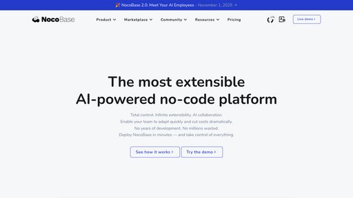 NocoBase preview