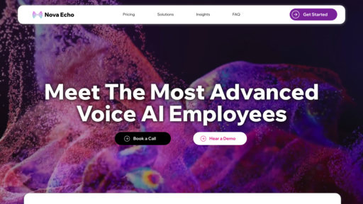 Nova Echo AI preview