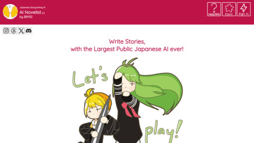 Novel AI preview