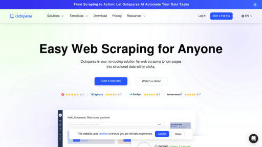 Octoparse preview