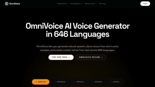 OmniVoice preview