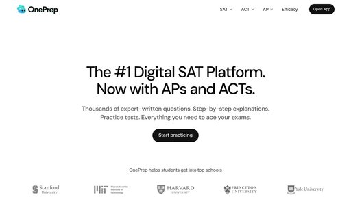 OnePrep preview
