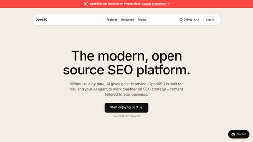 OpenSEO preview