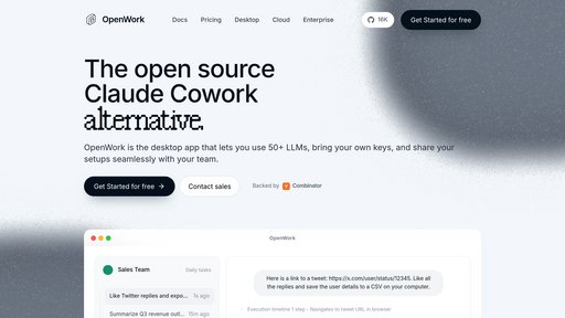OpenWork preview