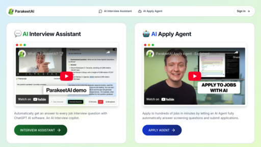 Parakeet AI preview