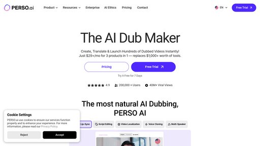 PERSO.ai preview