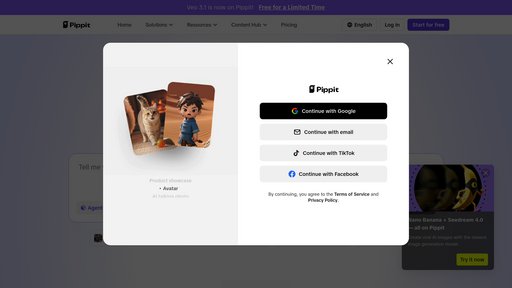 Pippit AI preview