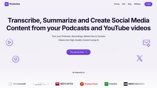 Podnotes preview