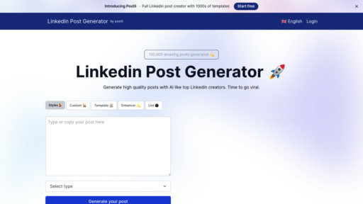 Post Generator preview