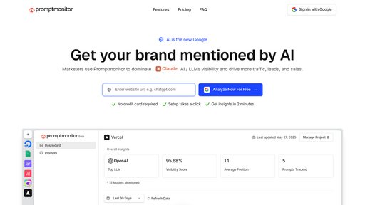 PromptMonitor preview