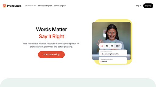 Pronounce AI preview