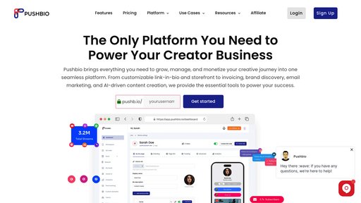 Pushbio preview