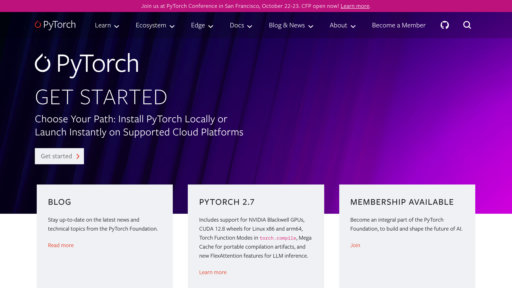PyTorch preview