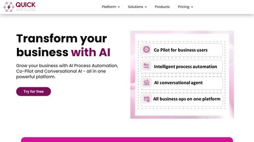 QuickAppFlow preview