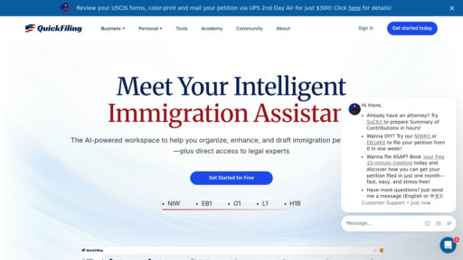 QuickFiling preview