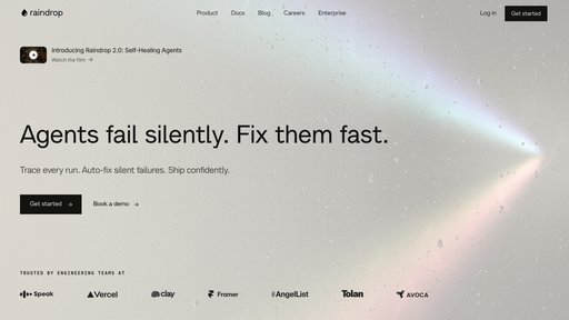 Raindrop preview